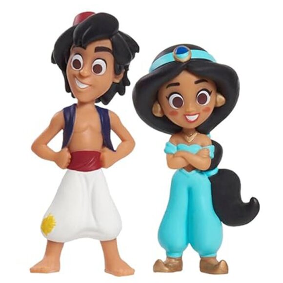 Aladdin and Princess Jasmine Figure Set - Disney100 Mini mystery blind box - Picture 1 of 12